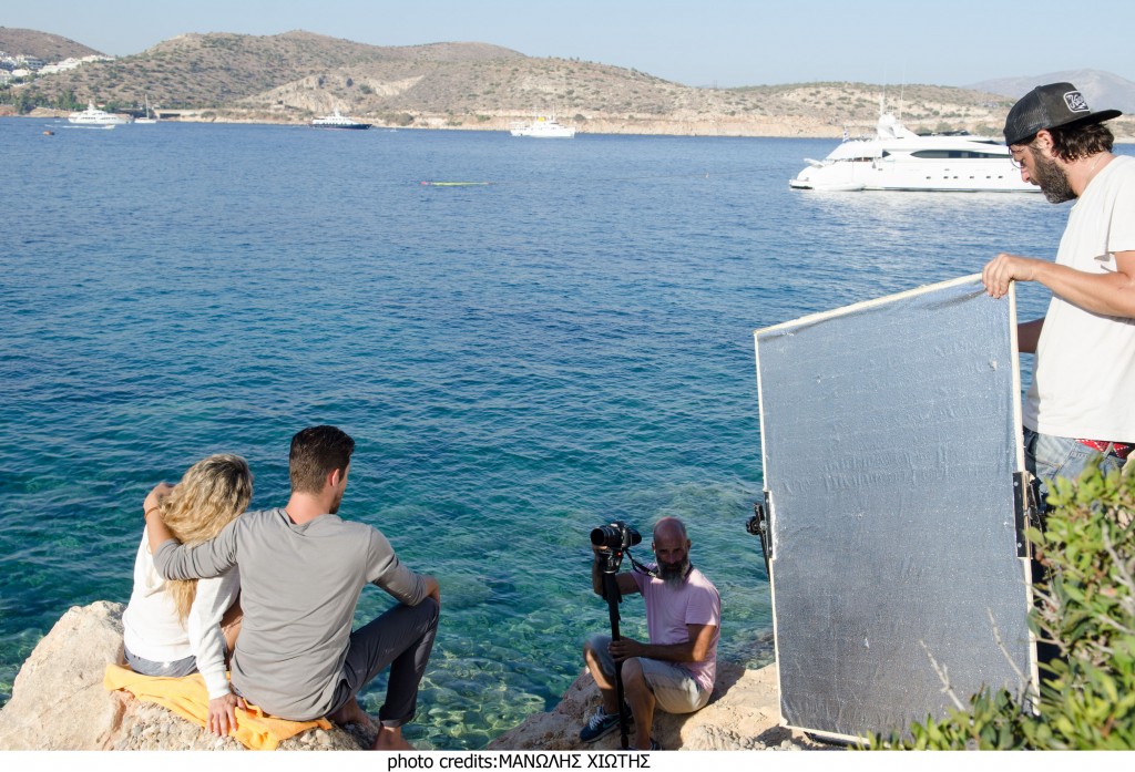 Backstage γυρίσματα βίντεο κλιπ "Εξαιτίας σου" - Νίκος Οικονομόπουλος