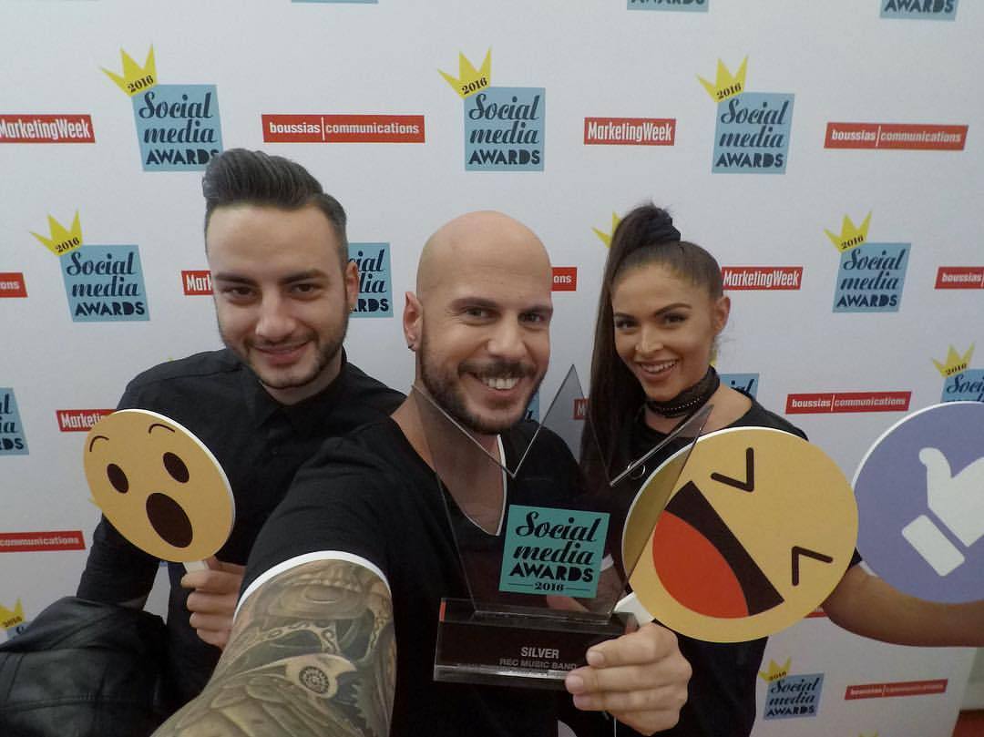 Οι Rec για δεύτερη συνεχόμενη χρονιά κατακτούν το Silver Award στα Social Media Awards 2016