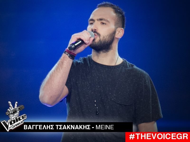 Τσακνάκης The Voice of Greece 3