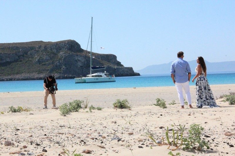 backstage υλικό από το νέο video clip του Χρήστου Χολίδη