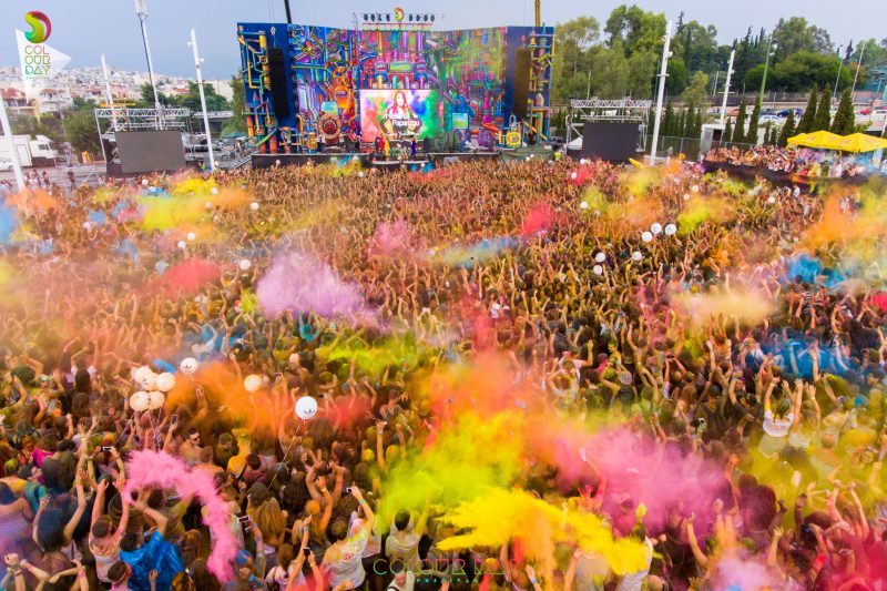 όσα έγιναν στο Colour Day Festival