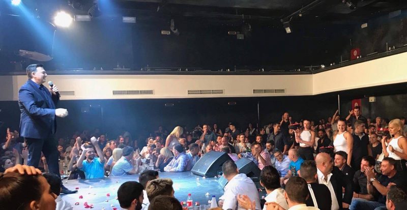 Γιώργος Καραγκούνης και Κλάους Αθανασιάδης διασκέδασαν στον Μακρόπουλο