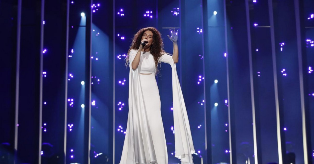 Η πρώτη πρόβα της Γιάννας Τερζή στο stage της Eurovision